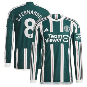 Maglia Manchester United B. Fernandes 8 Trasferta Divisa 2023-24 ML